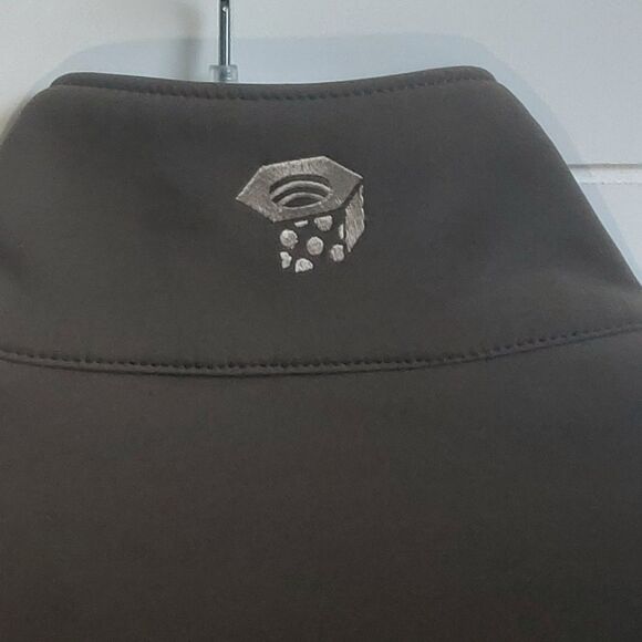 Mountain Hardwear Android Softshell Jacket Mens XXL Green Full Zip Fleece Lined - Picture 6 of 14